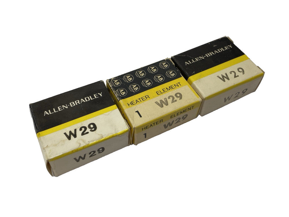 Allen Bradley W29 Heater Element LOT OF 3