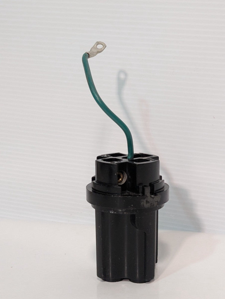 Russellstoll R&S CI4298 5-Pole Female Connector Body w/ Ground Pigtail As Shown