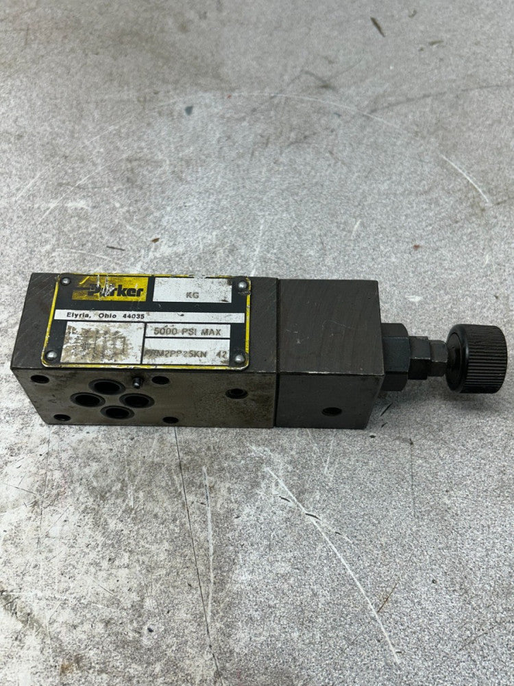 USED PARKER Hydraulic Pressure Reducing Valve PRM2PP25KN42