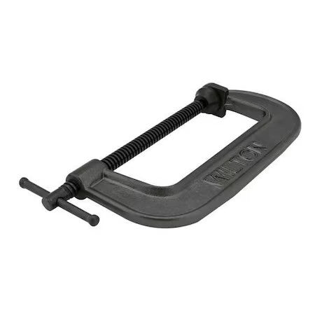 Wilton 540A-12 C-Clamp, 12", Iron, Regular Duty, 2850 Lb., Finish: Black Oxide