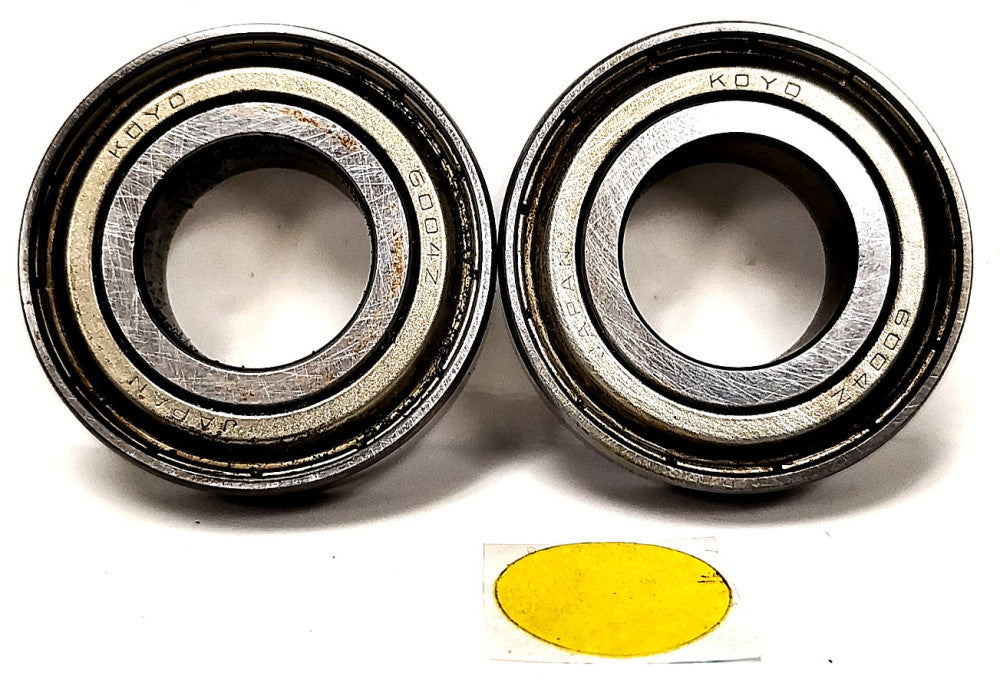 NSK SINGLE SHIELDED BALL BEARING 6004Z 42MM OD 20MM ID 12MM ***LOT OF 2****