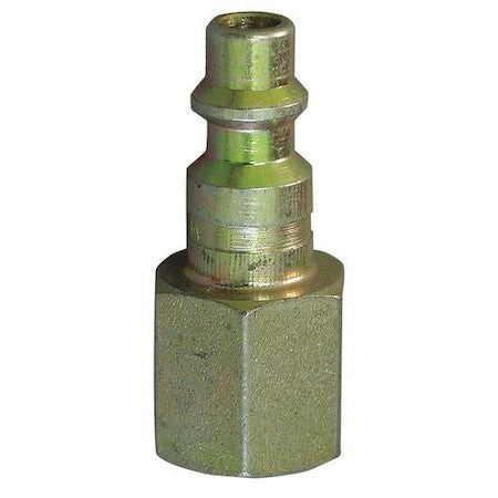 Hansen Ll11 Coupler Plug,(F)Npt,1/4,Stainless Steel