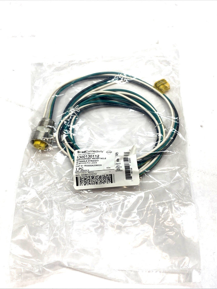 Brad Connectivity 1R3000A20M020 Mini-Change Receptacle 1300130112