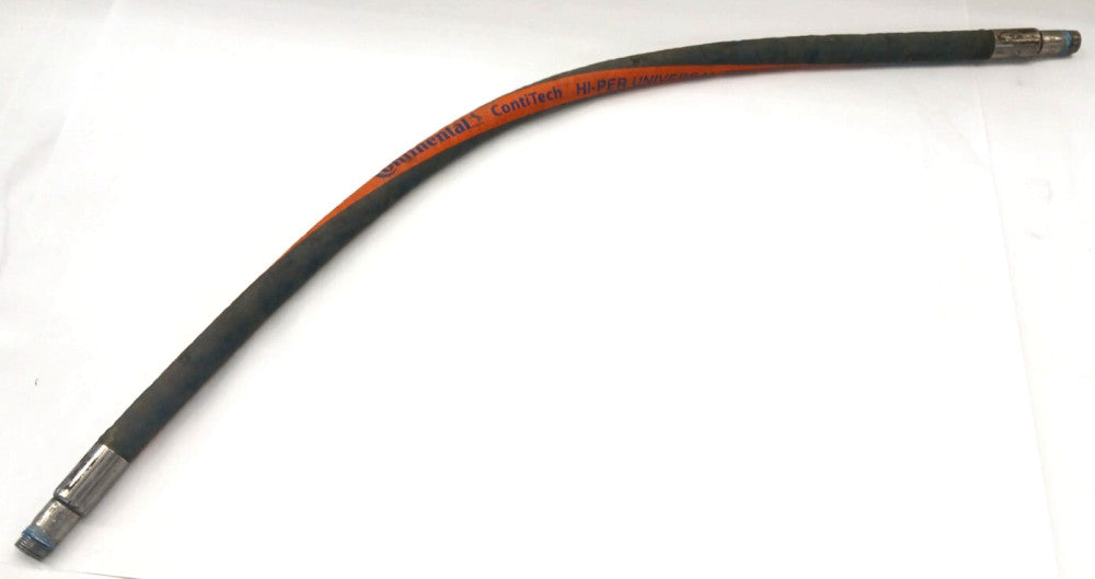 CONTINENTAL CONTITECH HI-PER LINED HOSE 200 PSI 1" DIA 3 FT LENGTH TEFLON