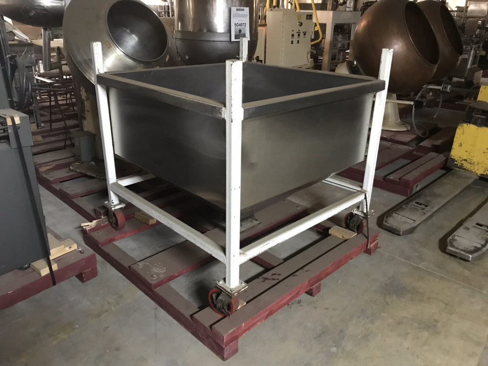 32 cu. ft. Stainless Steel Open Top Bin/Hopper