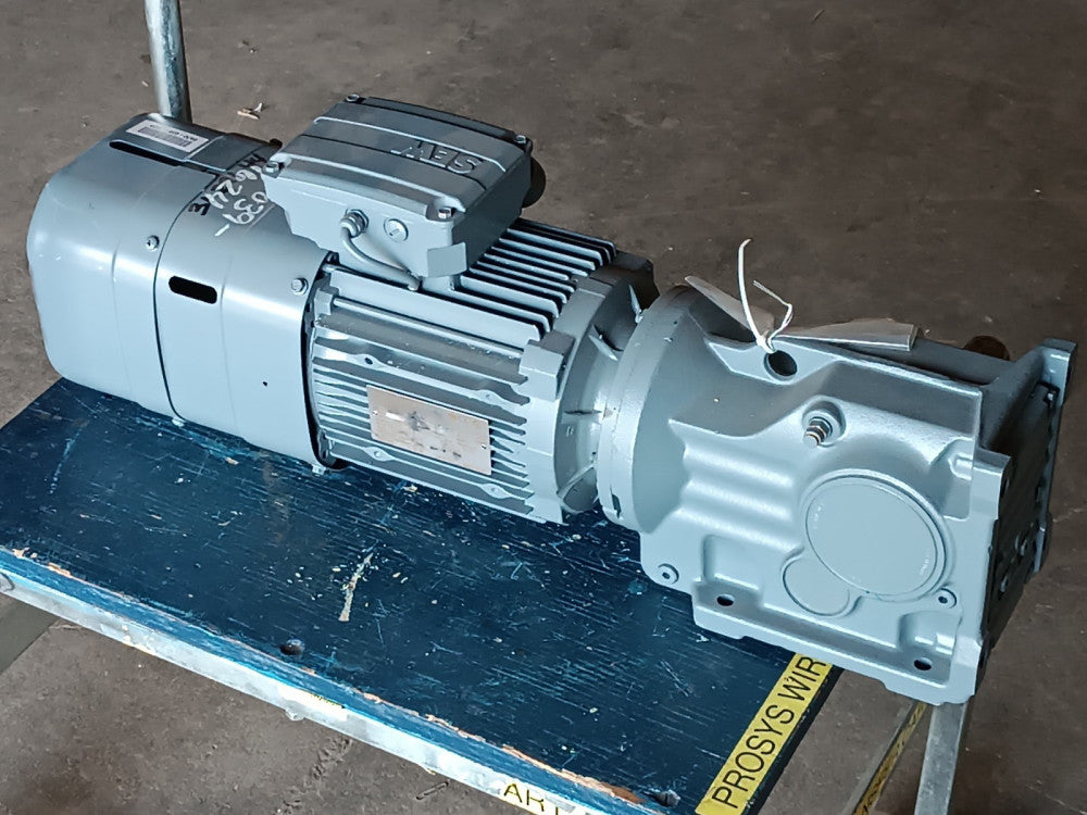 SEW-Eurodrive K47 DRL90L4BE5/TE/AS7W/DUB Helical Bevel Gear Motor, 1700rpm, IP54