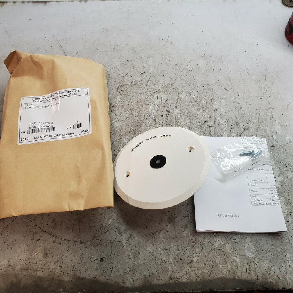 NEW SIEMENS 500-048809 ILE-HC INTEL REMOTE ALARM LAMP
