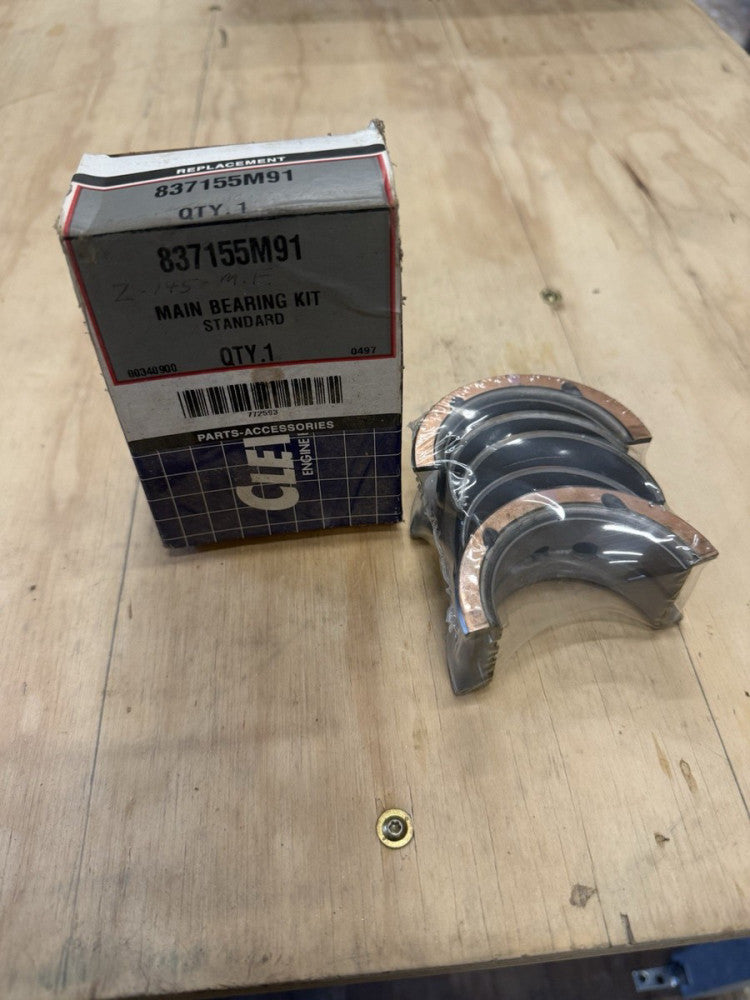 One New Std Main Bearing Fits Massey Ferguson F40 135 TO35 202 204 837155M91