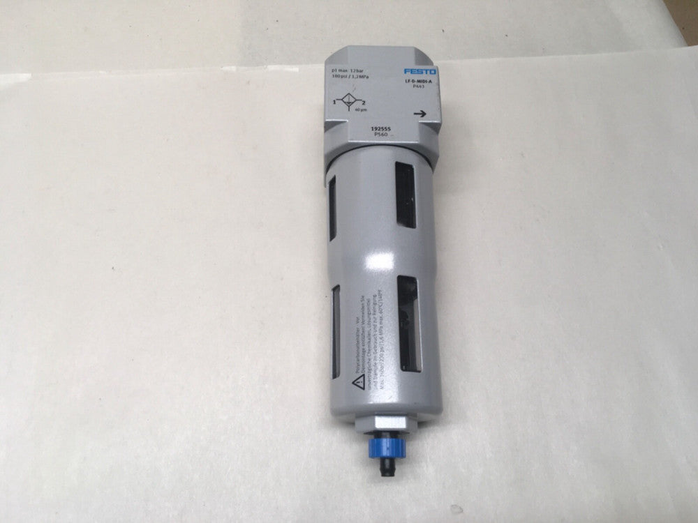 Festo LF-D-MIDI-A Filter Regulator 180 PSI / 1,2 MPa (KB)
