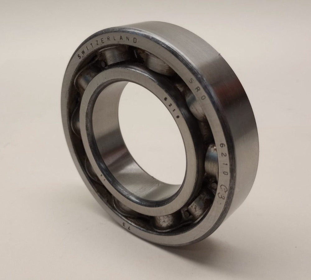 SRO 6210C3 Ball Bearing Open 50 ID x 90 OD x 20mm Width 6210-C3