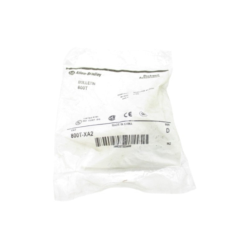 ALLEN BRADLEY 800T-XA2 SER. D NSMP