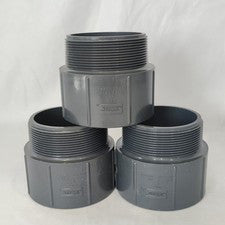 Lot of 3 Spears 836-040 NSF pw PVCI SCH 80 D2467 4" NPT x Socket