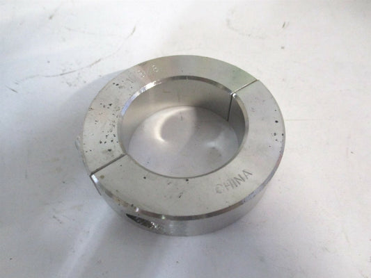 (CCI1372SS) 9/16" x 1-3/8" x 2-1/4" OAL Stainless Steel Two Piece Shaft Collar 