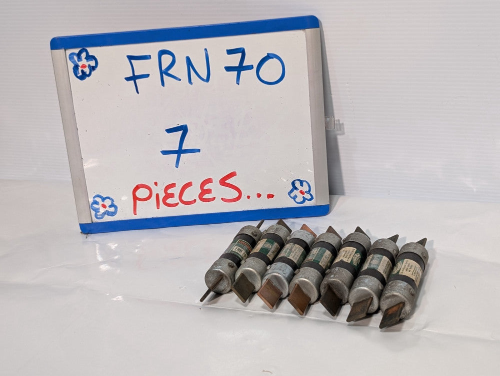 Lot of 7 Fusetron FRN70