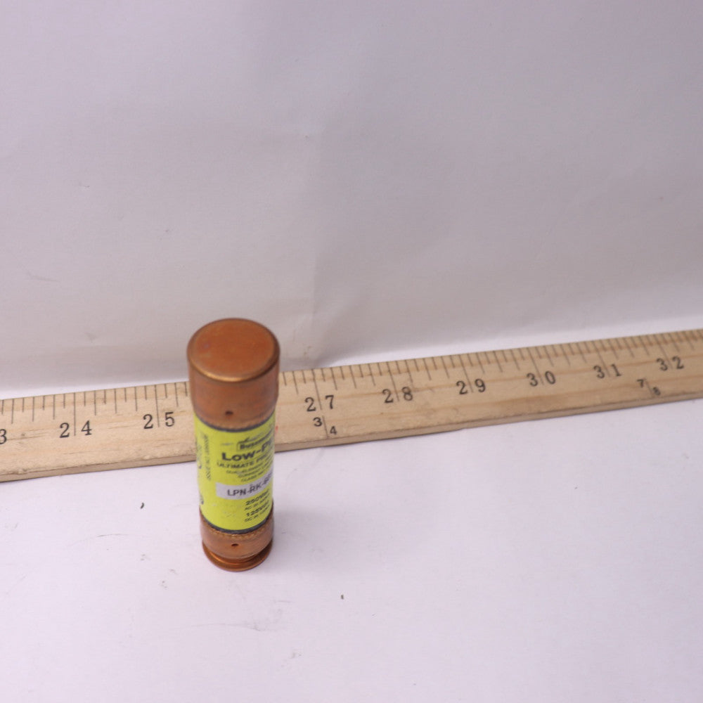 Bussman Cylindrical Fuse Melamine 250VAC/125VDC 60A 3"L x 13/16"dia LPN-RK-60SP