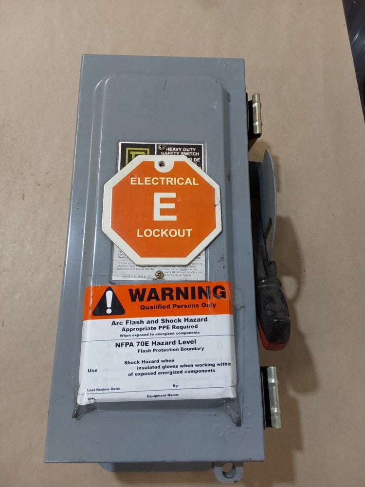 Square D H361AWK Heavy Duty Safety Switch