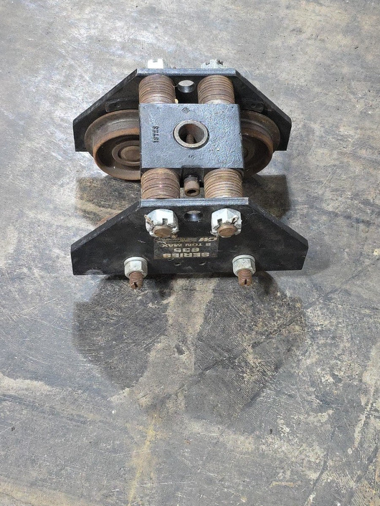 CM Lodestar 3575 Low Headroom 635 Series Hoist Beam Trolley 1 Ton Capacity