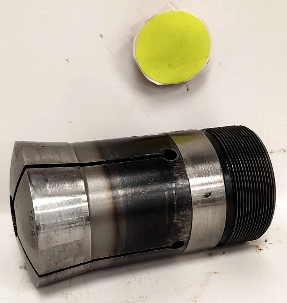 HARDINGE 5/8" 3J EMERGENCY COLLET 2" NPT 3-3/4" OAL HSS