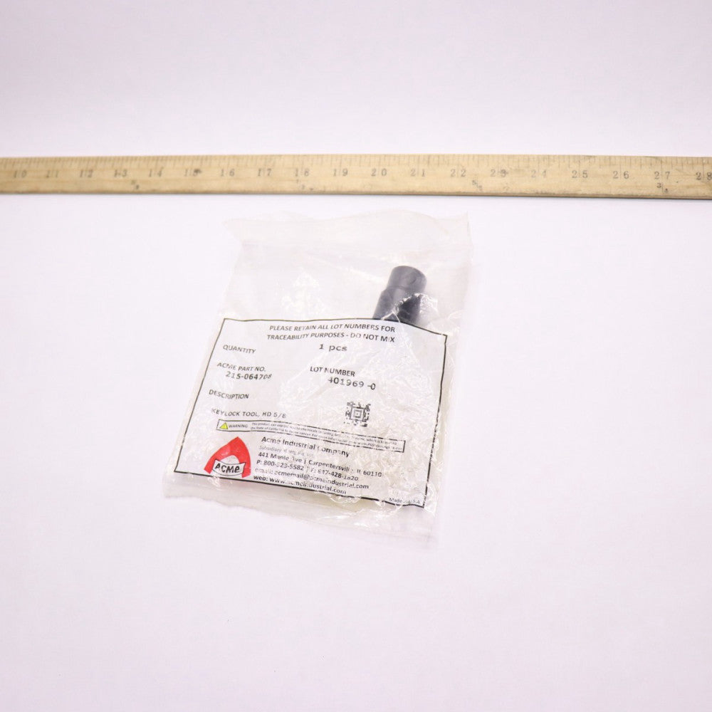 Acme Key Locking Insert Tool 7/8-14 x 1.12"L 215-064708