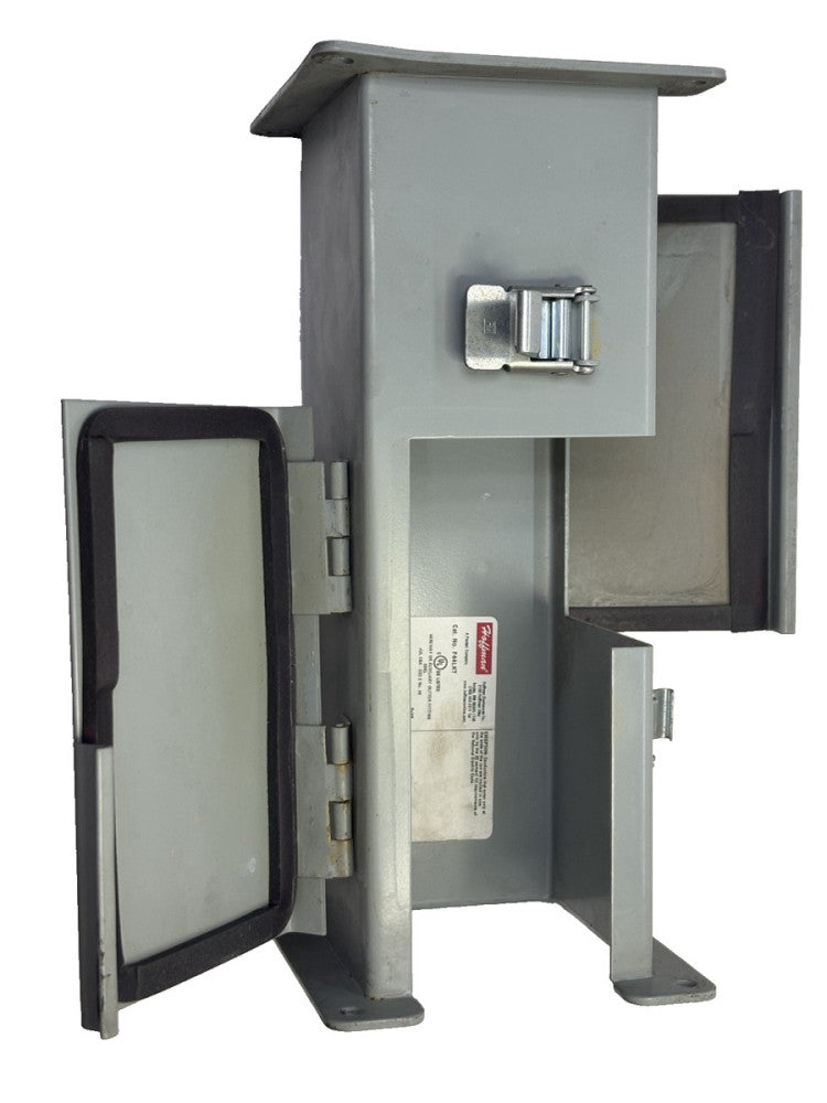 HOFFMAN F44LKT LAY-IN HINGED-COVER TRANSPOSITION SECTIONS 4"X4"