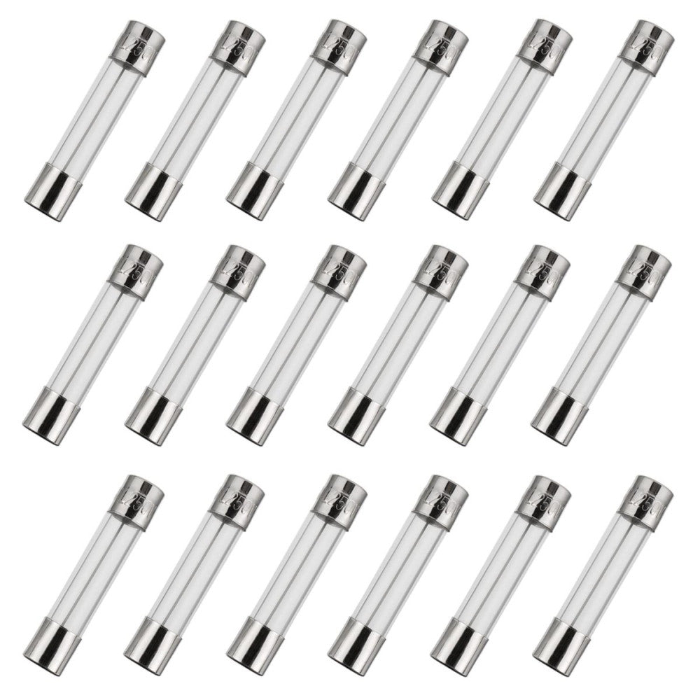 BOJACK 6x30mm 15 A 15 amp 250 V 0.24x1.18 Inch Volt F15AL250V Fast-Blow 15 A 