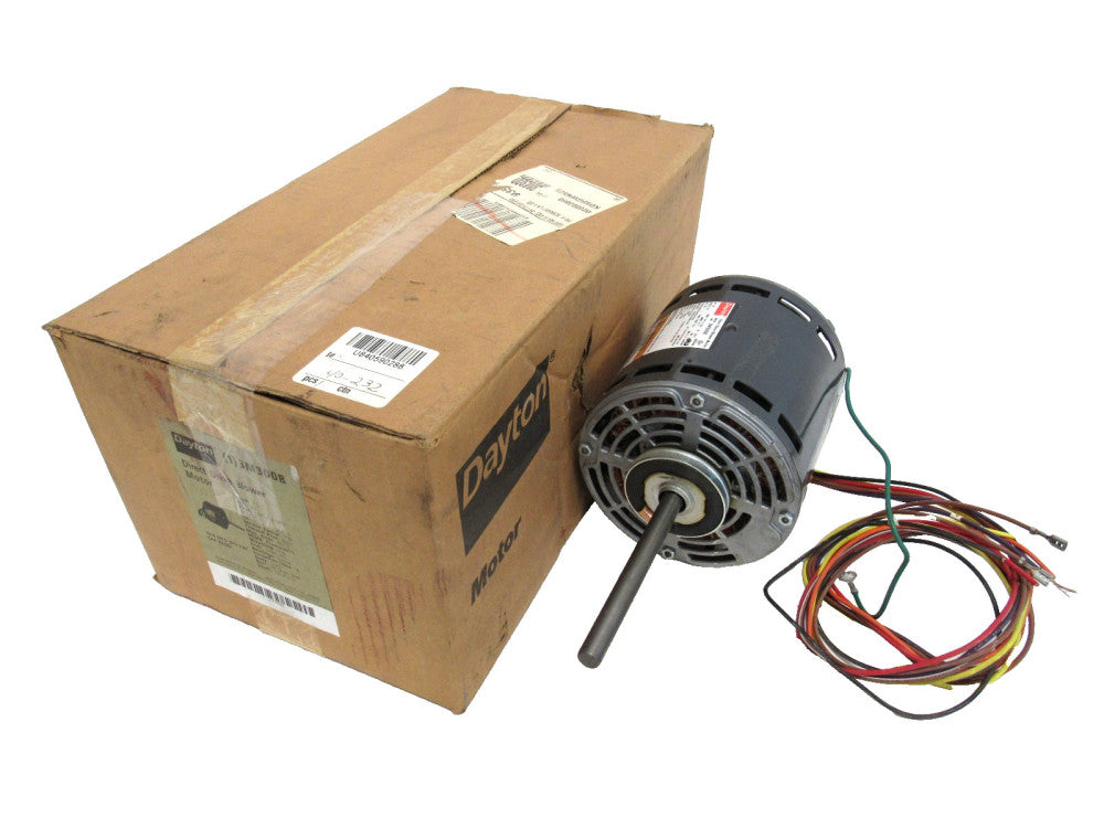 NEW DAYTON 3M300B MOTOR 3/4HP 1075RPM 5" x 1/2"