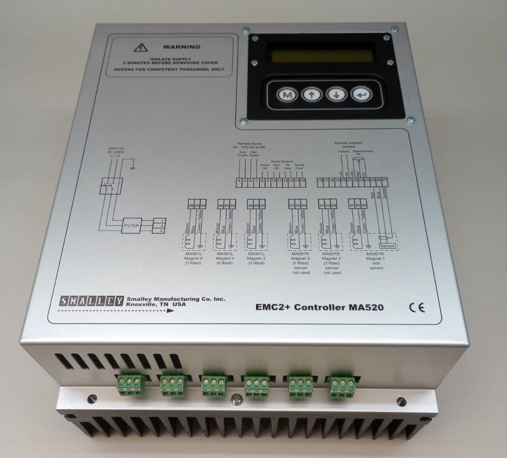 Smalley MA520 Vibratory Conveyor Controller 240 Vac 50/60HZ