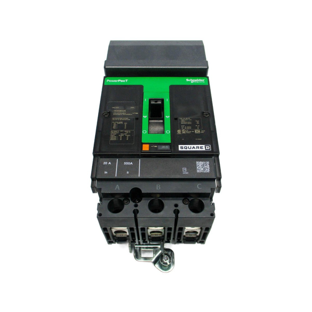 SQUARE D HDA36020 600V 20A (GREEN) NSNP