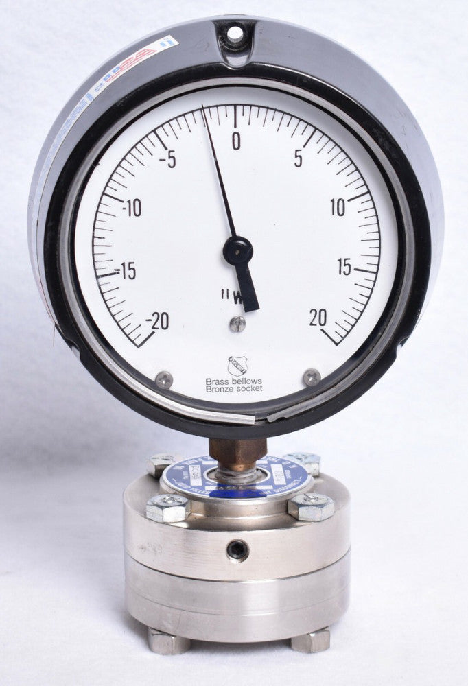 Ashcroft 45 1188AS 04L Pressure Gauge 4½" Face 1/2NPT Trerice V511-07 Q-101