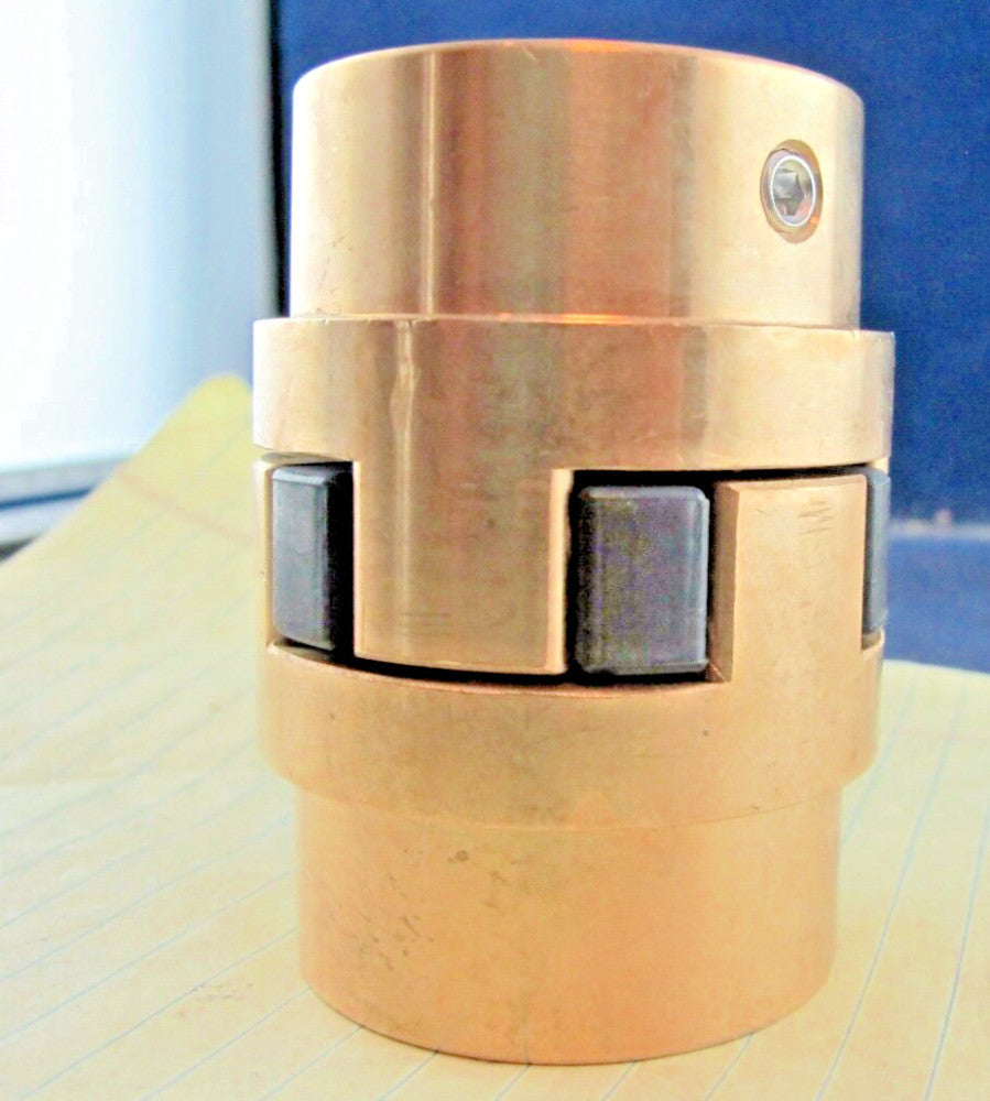 NAVY MARINE Bronze Shaft Jaw Coupler L100 Lovejoy #41130 Drill To Size [A6B5]