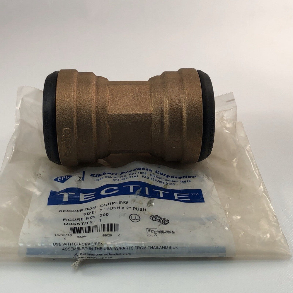 Elkhart Push Coupling 2" Series 200 Tectite. *NEW* Fast Ship