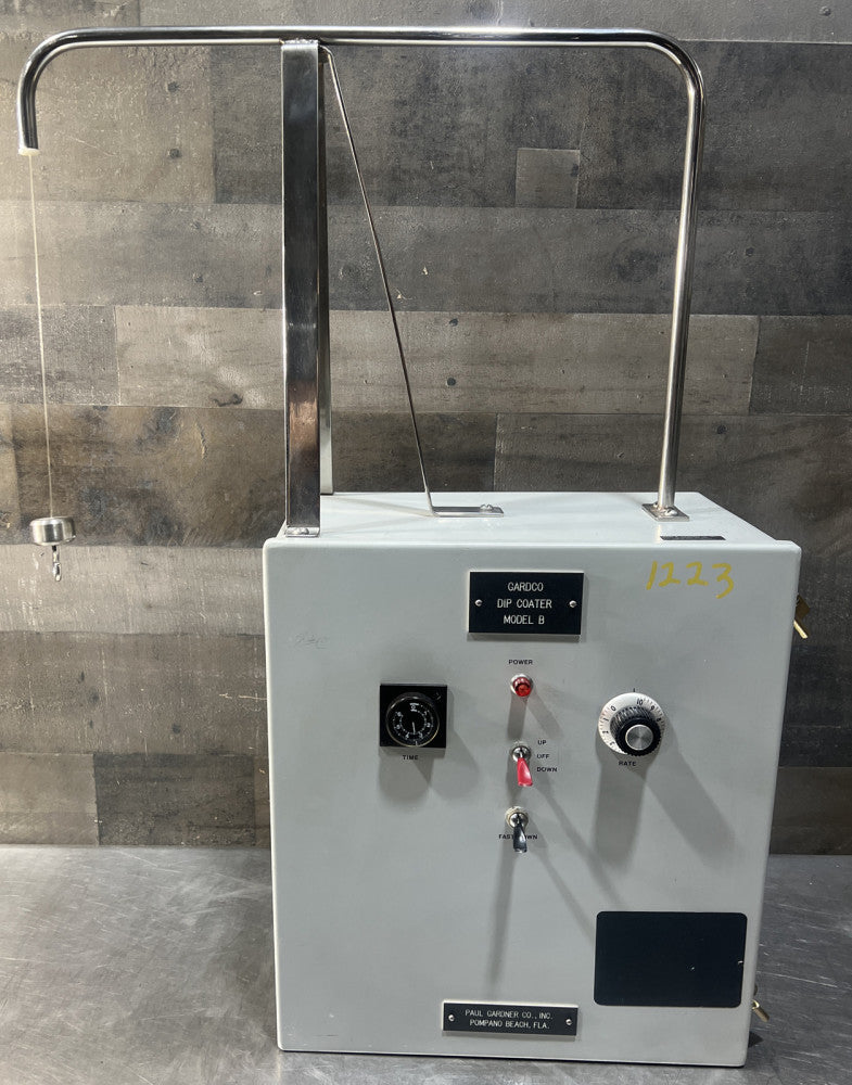PAUL N. GARDNER GARDCO DIP COATER MODEL B. 120V 50/60HZ. Used Surplus