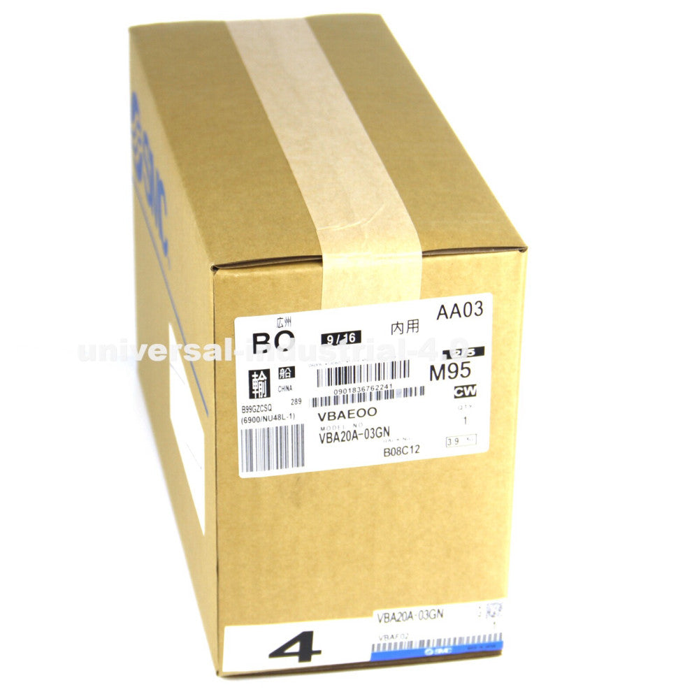 One Brand New SMC VBA20A-03GN Pneumatic Booster Valve
