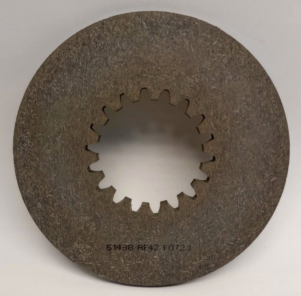 Disc 51438RF42F0723 Brake/Clutch Disc 7"OD 3/8" Thick 18Spline 3-5/16" Spline