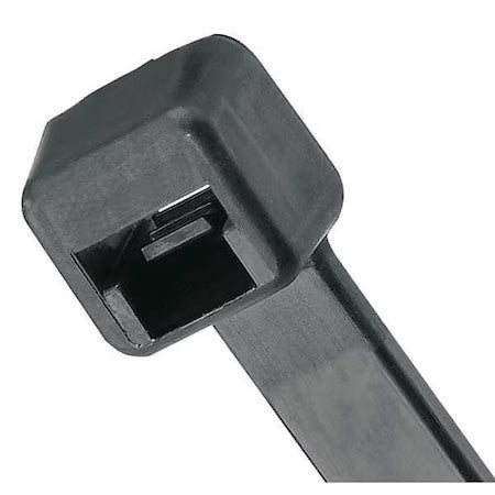 PANDUIT PLT9LH-L0 Cable Tie, 30-1/2 in L, 9 in Max Bundle Dia., Black, Nylon