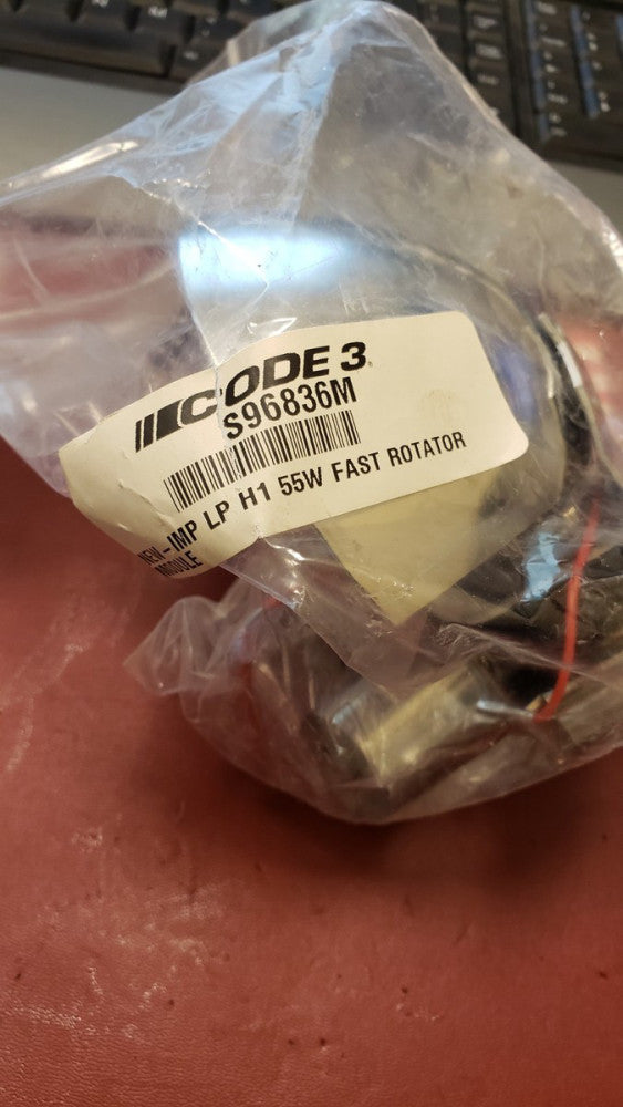 NEW Code 3 S96836M FREE FORM ROT MODULE H1 STD SPEED 55W, FREE SHIP ( f1-4b))