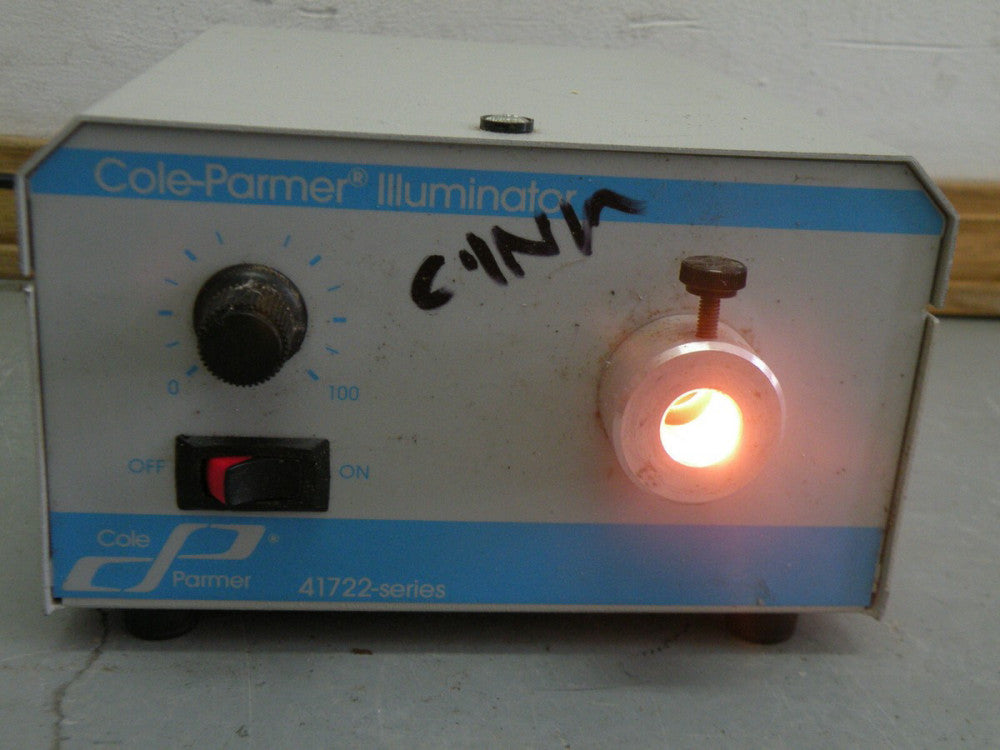 Cole Parmer 41722 115 VAC 50/60 Hz 150 Watt Dual Fiber-Optic Illuminator