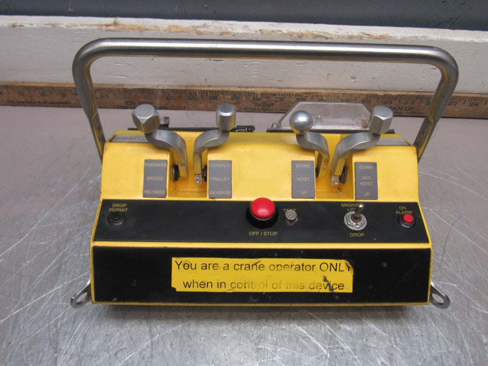 CATTRON 21T34A-4 WIRELESS CRANE REMOTE W/MAGNET,DROP PERMIT AND ALARM OPTIONS !!