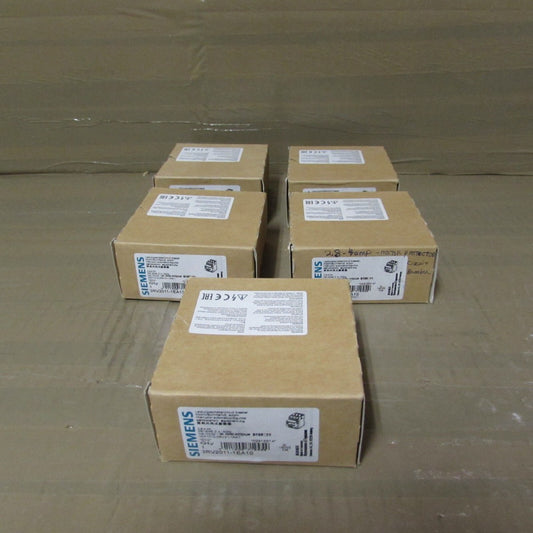 1 LOT- 5QTY SIEMENS SIRIUS, 3RV2011-1EA10, MOTOR CONTROLLER,52A NIB! MAKE OFFER!