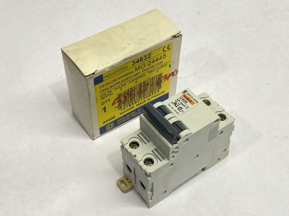 Square D MG24445 Thermal Magnetic Circuit Breaker 2P 4A 277V/480Y