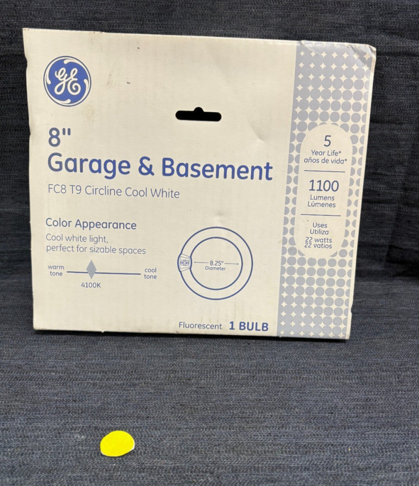 HP 8" GARAGE AND BASEMENT CIRCLE LIGHT BULB FC8-T9