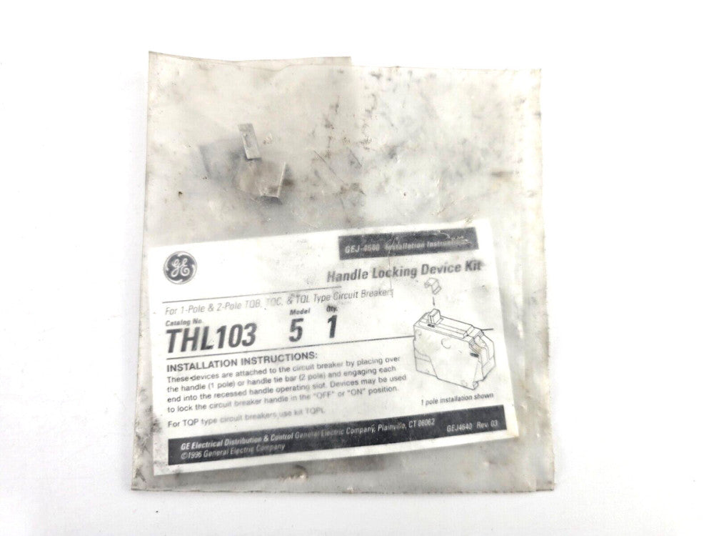 General Electric THL103 Handle Locking Device Kit
