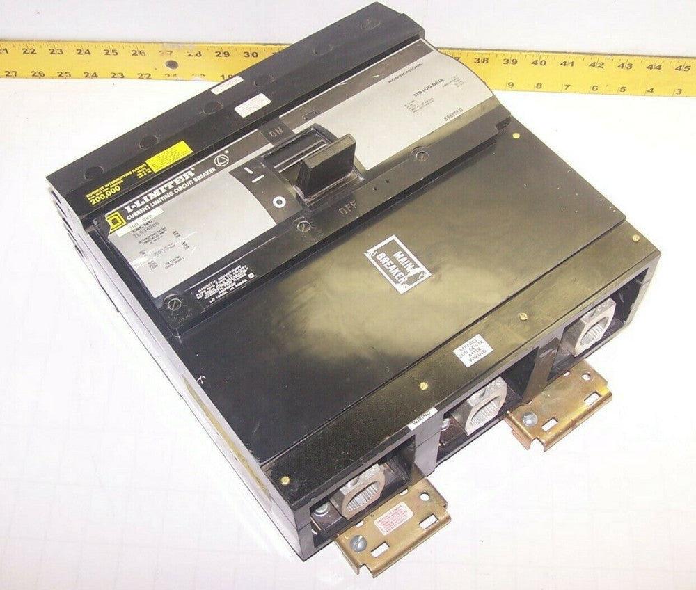 SQUARE D 300 AMP I-LINE MAIN CIRCUIT BREAKER 480 VAC 3 POLE  ILB34300