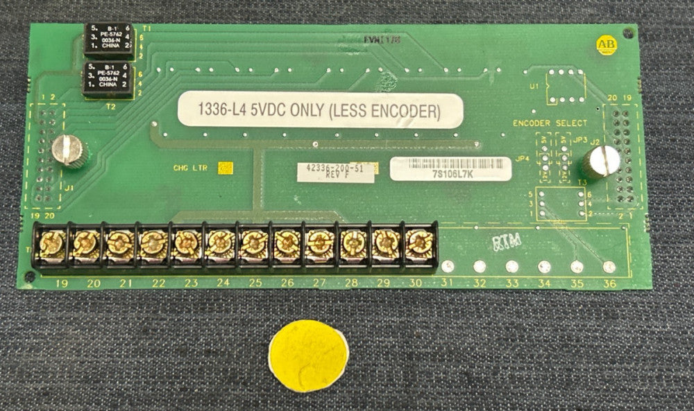 ALLEN BRADLEY INTERFACE BOARD 1136-L4   5VDC