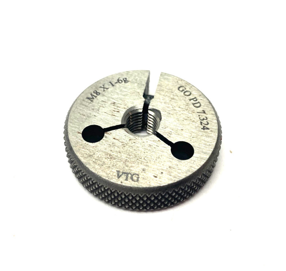 Vermont Gage 362120010 Threaded Ring Gauge M8x1-6G GO PD 7.324