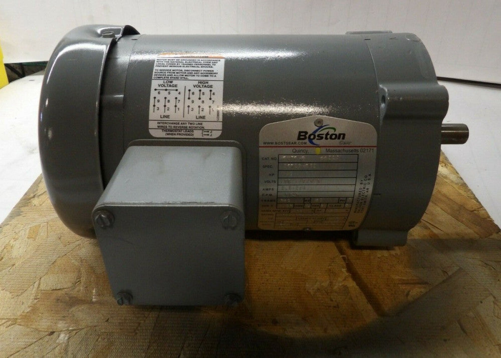 NEW BALDOR BOSTON  1/2HP 2.5AMP 1725RPM GEN PURP MOTOR 5/8" SHAFT FUTF-B 44223