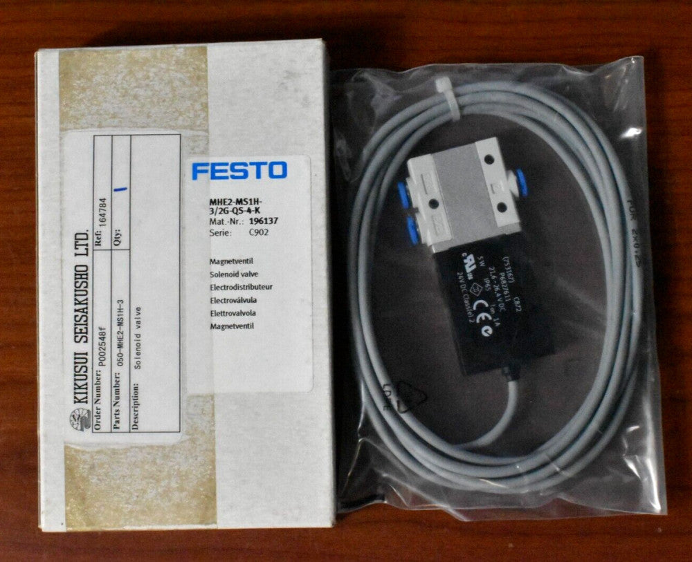 Festo MHE2-MS1H-3/2G-QS-4-K Solenoid Valve