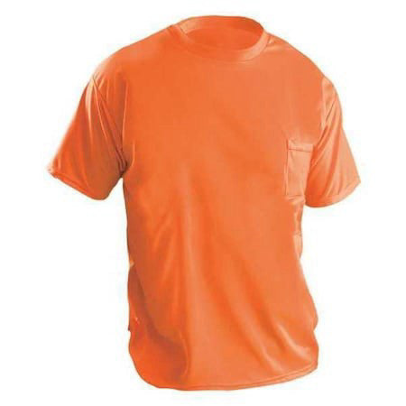 Occunomix Lux-Xsspb-Om Medium T-Shirt, Hi-Vis Orange