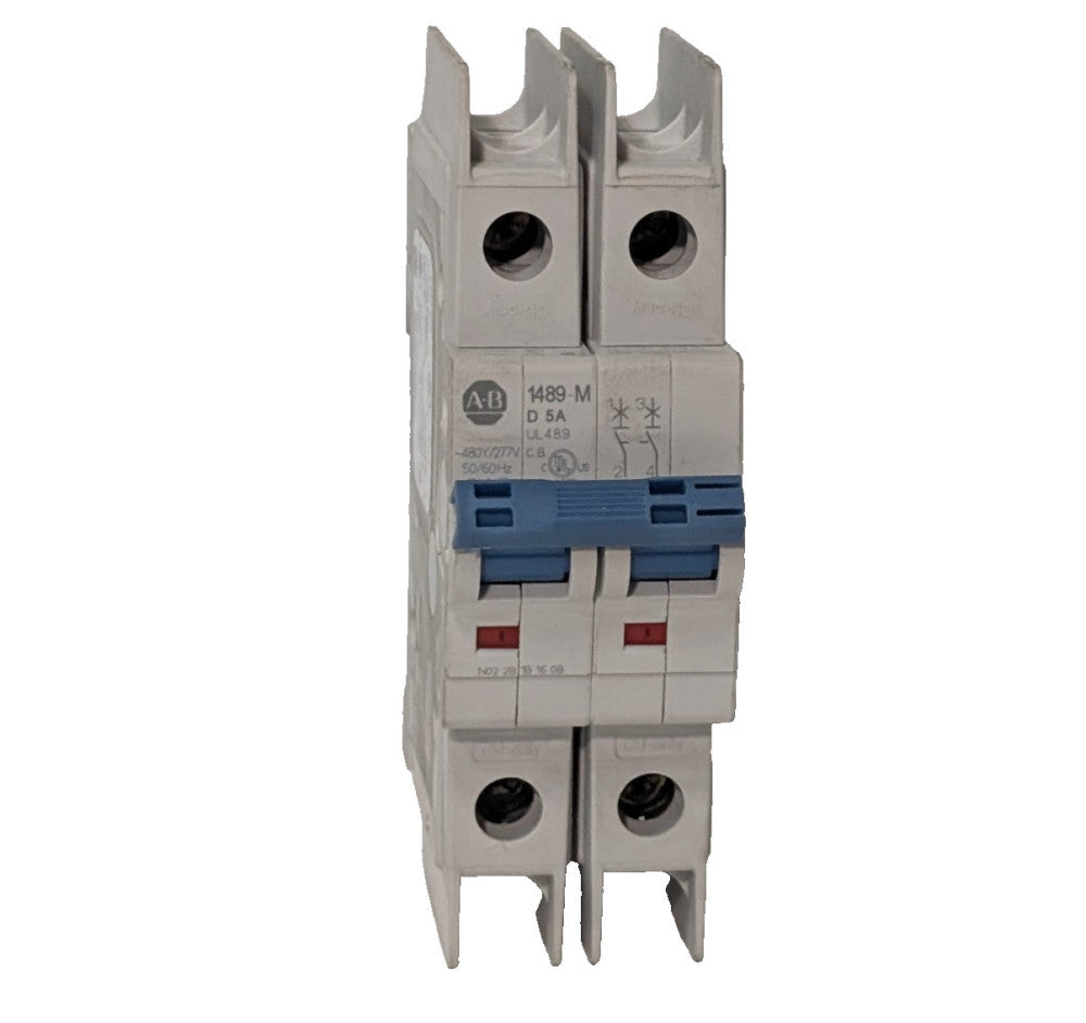 Allen-Bradley 1489-M2D050 Series D 2-Pole Circuit Breaker, 1489-M