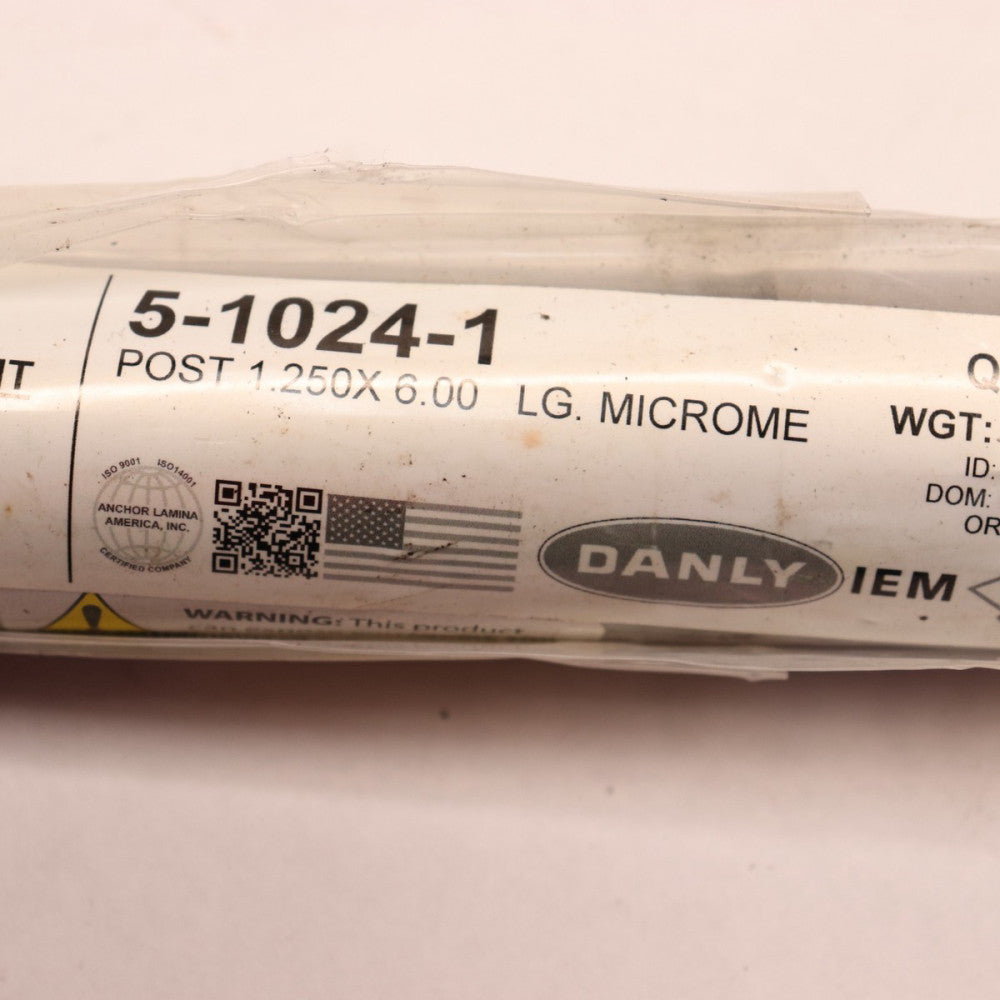 Danly Press Fit Friction Guide Post 1-1/4" Diam x 6" L 5-1024-1